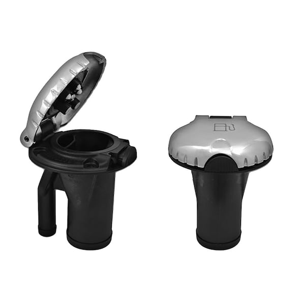 Attwood Attwood Deck Fill f/Pressure Relief Systems - Straight Body & Scalloped Stainless Steel Cap 99DFPVSS1S - main